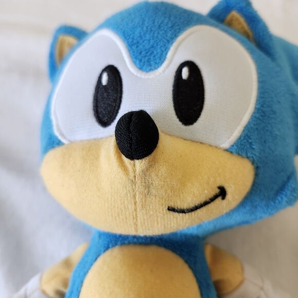 Set of 3 Sonic Plush Toys 8" Jakks Pacific 2023 Sonic Tails Knuckles Lot Sega - Picture 6 of 16